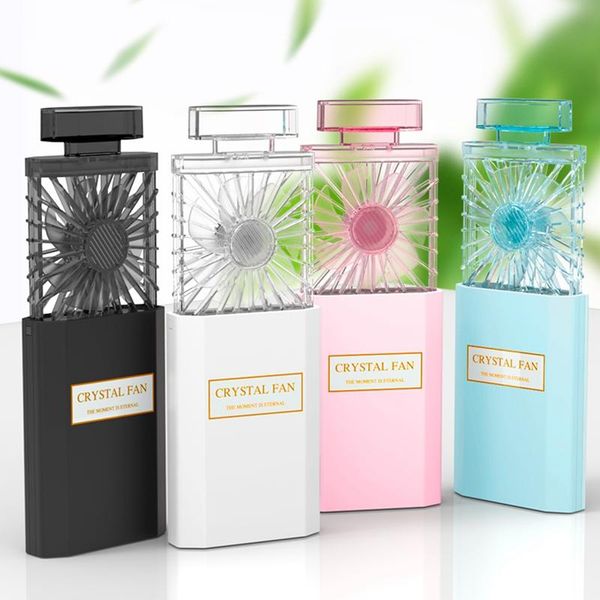 

electric fans foldable fan for perfume modeling portable usb rechargeable cooling