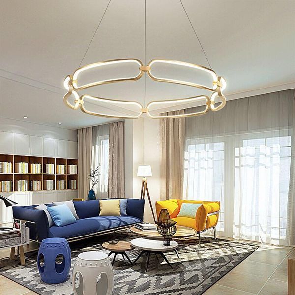 

pendant lamps 2021 modern luxury led ceiling chandelier lighting for living room hanging lights mounted lamp