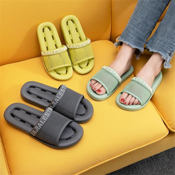 

summer female indoor slippers floor flat shoes eva non-slip bathroom household couple 35-45, Black