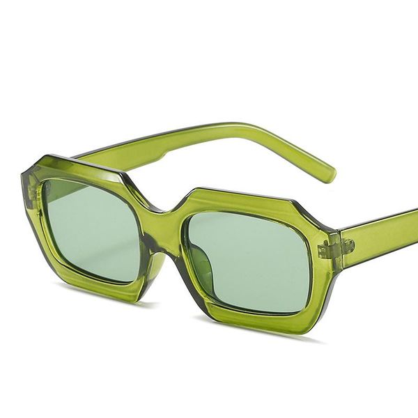 

sunglasses vintage irregularity square women design fashion candy color sun glasses shades eyewearuv400, White;black