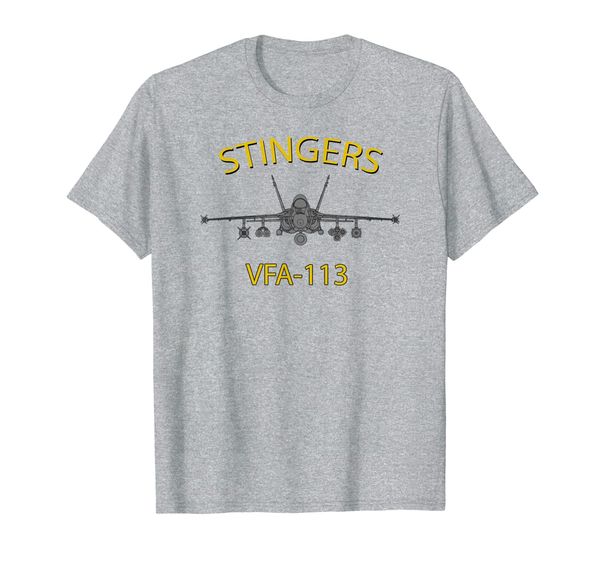 

VFA-113 "Stingers" Squadron F-18 Super Hornet T-shirt, Mainly pictures
