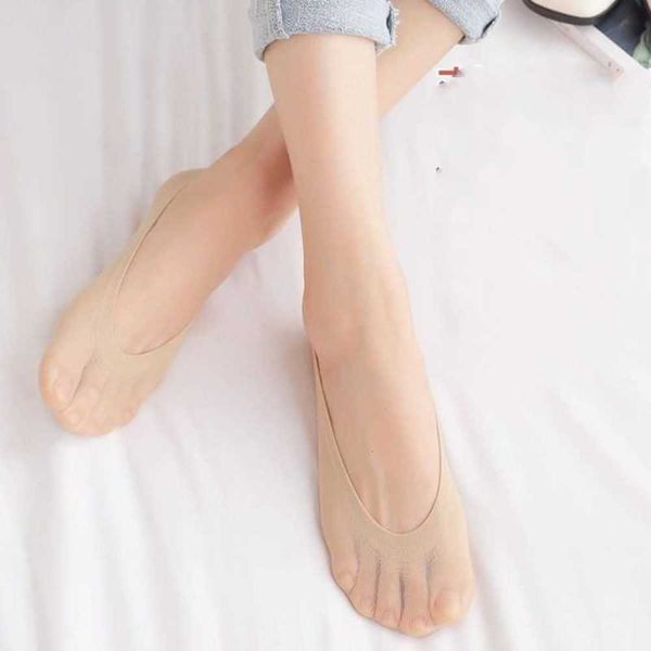 

silk stockings female boat shallow mouth silk invisible, Black