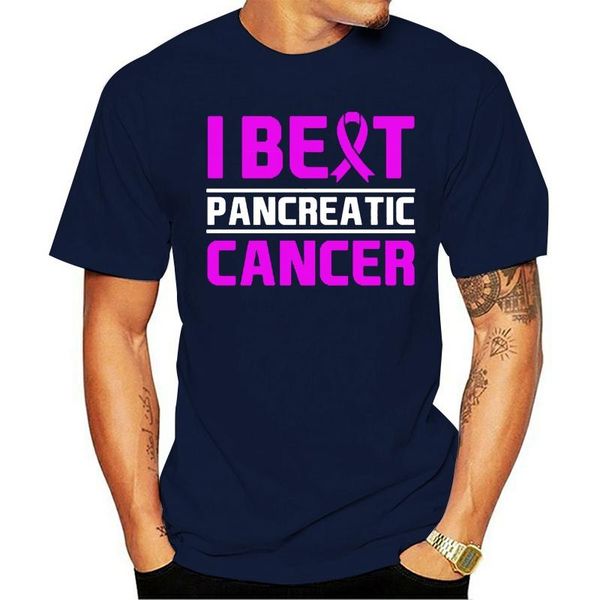 

men's t-shirts men t shirt i beat pancreatic cancer women tshirt, White;black