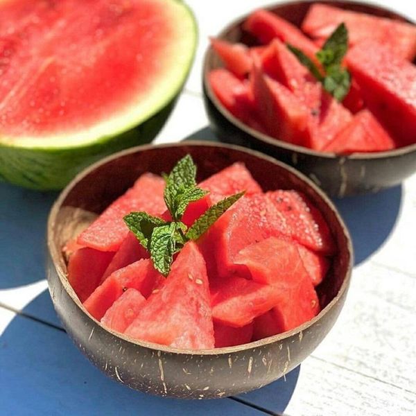 

12Ã6cm coconut bowls art decor breakfast derable dinnerware handmade