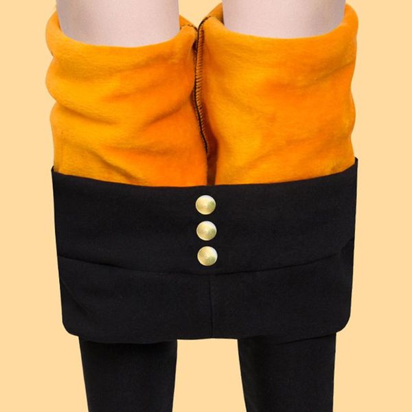 

running pants high waisted stretchy skinny leggings warm soft velvet padded women tight mvi-ing, Black;blue