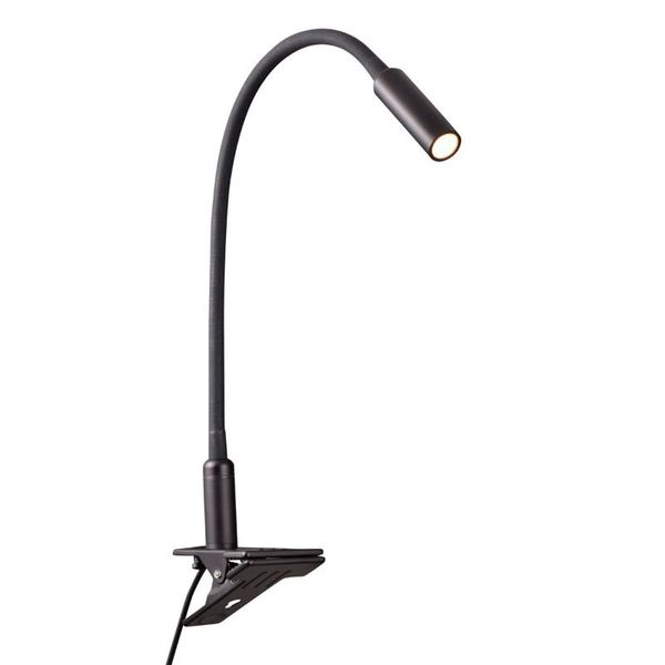 

wall lamp agese reading light clip table bedside headboard bedroom books mablack 3w led plug