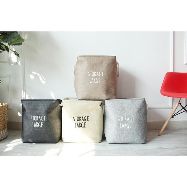 

korean eva cotton cloth thickened deskreceiving box, shoes, clothes and clothing box laundry storage & organization