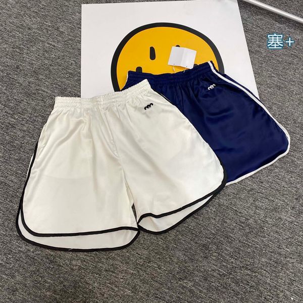 

new fashion embroidered wide leg shorts for women in summer of 21, White;black