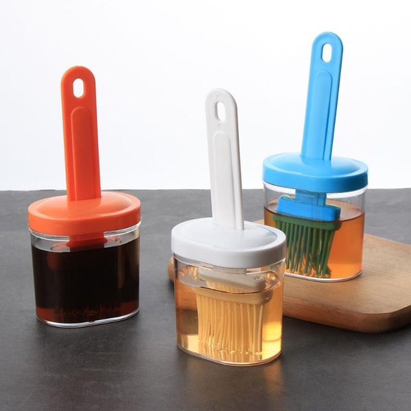 

tools & accessories silicone bbq brush barbecue cleaning baking bread cooking oil cream multipurpose kitchen utensil tool random