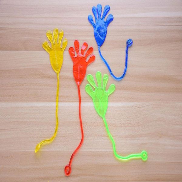 

3Pieces/Lot1pcs Elastic Sticky Palm Childrens Classic Toys Party Party Wall Decoration Toys Novelty Prizes Birthday Christmas Gifts