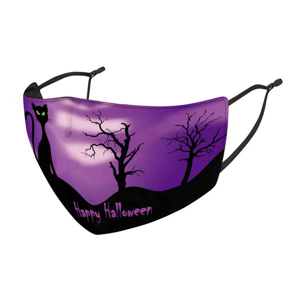 

halloween 2021 3d printed outdoor protective dust mask washable filter element