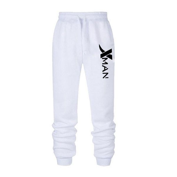 

men's pants fashion men sweatpants autumn winter fleece printed long casual high waist gym trousers outdoor joggers sport, Black