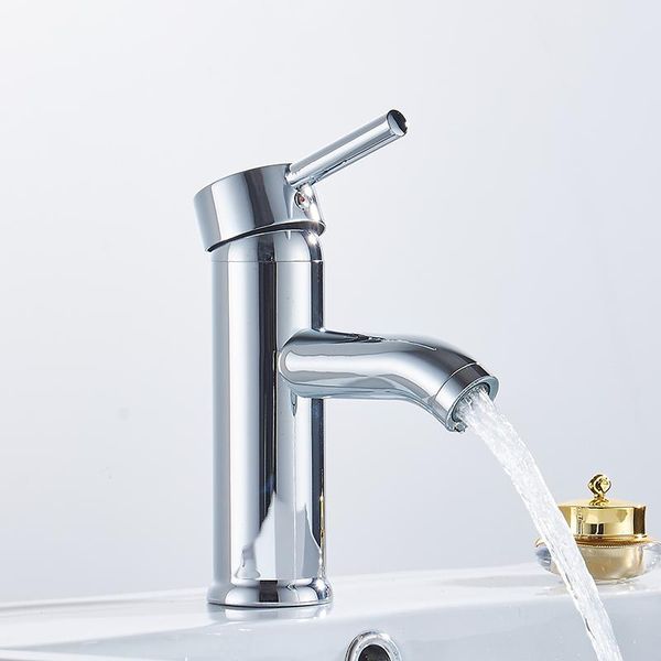 

bathroom sink faucets faucet chrome basin curve incline tap water waterfall mixer