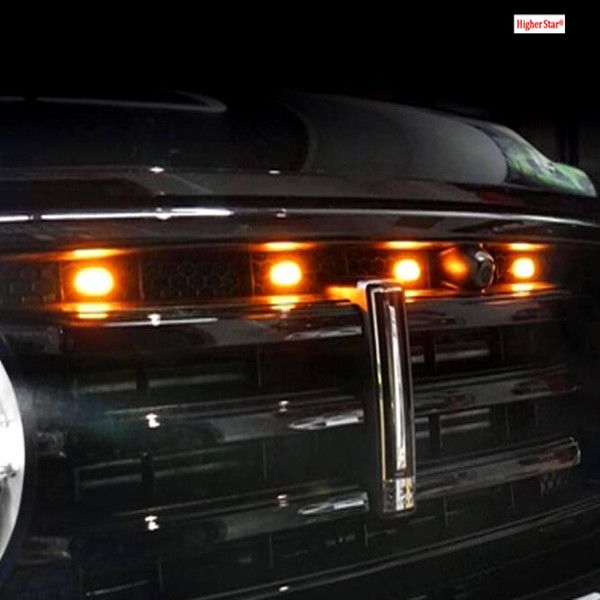 

multi-function 4heads led car grill warning light,suv strobe lights,lightheads with remote,waterproof