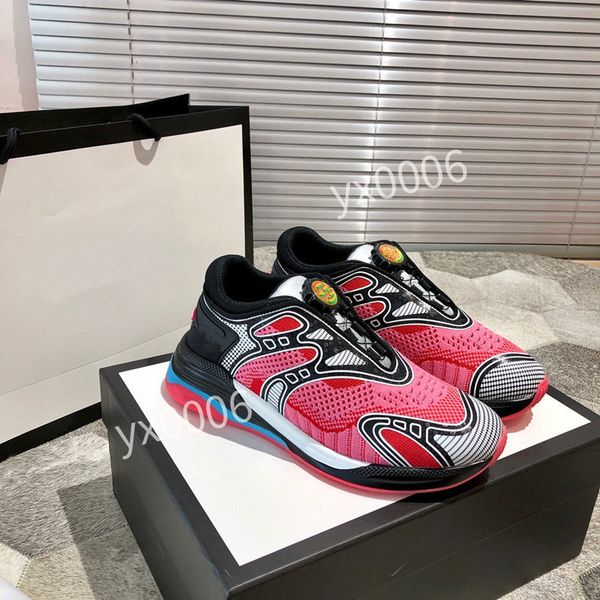 

2021 mens italy bee casual shoes women white flat leather shoe green red stripe embroidered tiger snake couples trainers des chaussures wlxy, Red;white