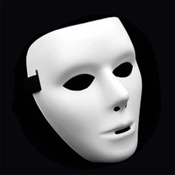 

halloween masquerade dancer ghost dance step hip hop white ball death easter man full face mask
