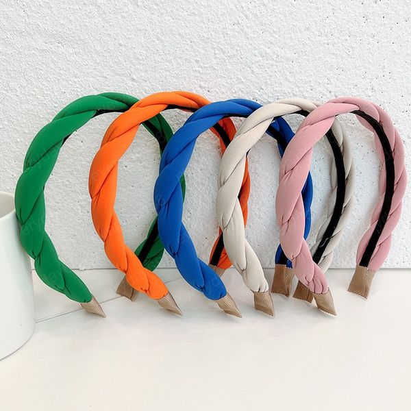 

colorful twist hairbands headbands ornament accessories for women hair accessories wholesale, Silver