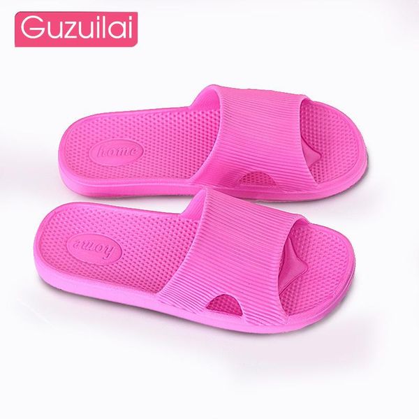 

fashion home slippers couple indoor and outdoor female summer, Black