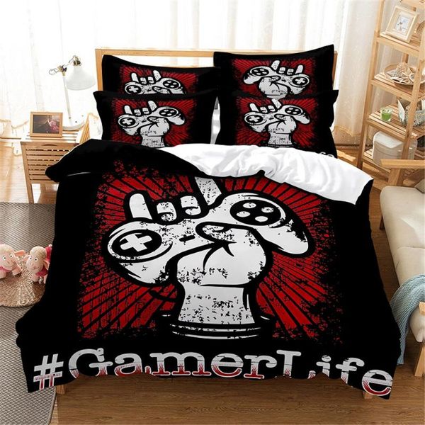 

bedding sets 3d game set  duvet cover bed cotton bedroom
