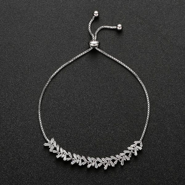 

charm bracelets bracelet nankiya novel design elegant luxury for women prom party zircon jewellery sl107 brazalete mujer pulseira, Golden;silver