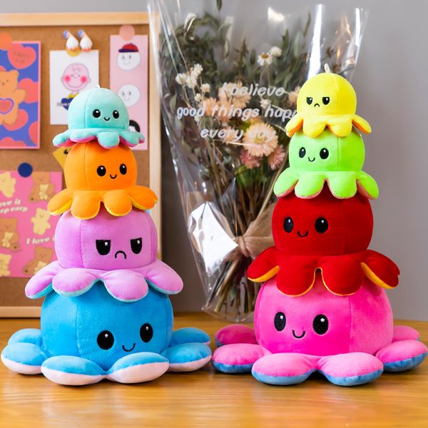 

cute creative plush toy double sided inverted ocs doll aquarium gift