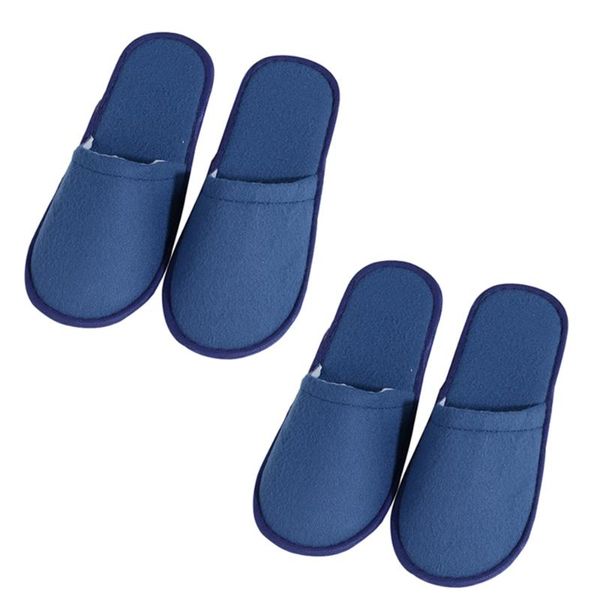 

pairs soft el slippers spa guest travel shoes disposable for home party household tool bath accessory set