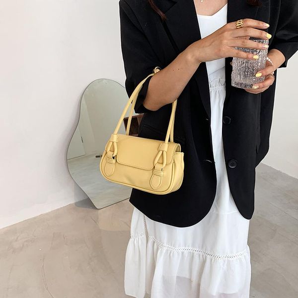 

evening bags handbag women summer female shoulder bag artificial leather fashion ladies underarm small all match simple