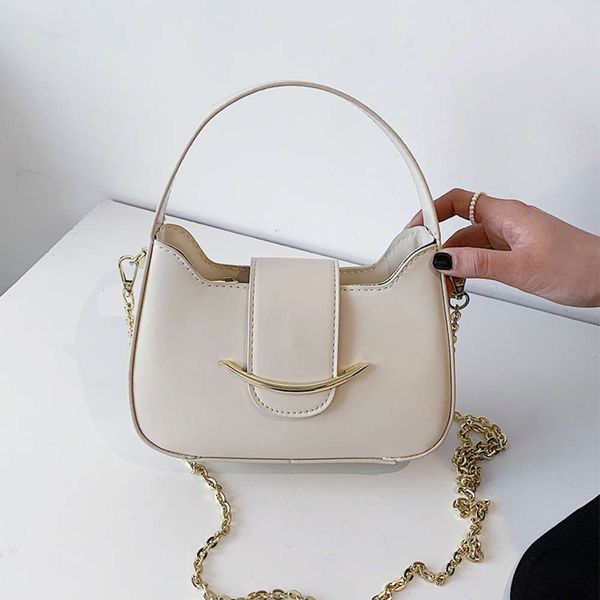 

simple leather chain shoulder bags for women soft pu msenger ladys summer white crossbody small tote handbags