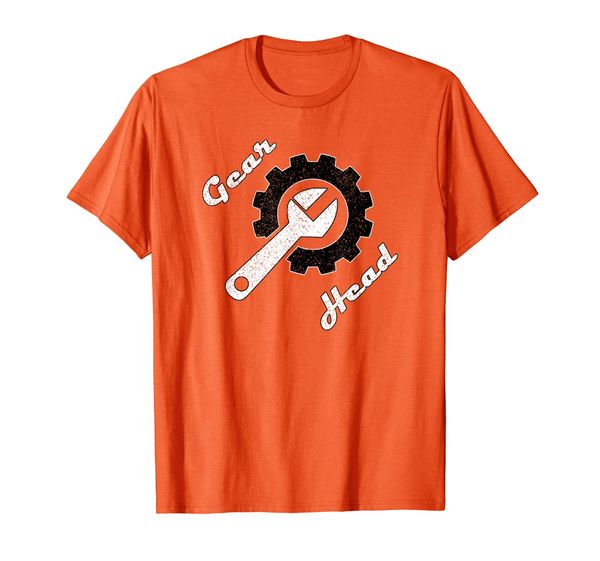 

gear head mtb bike mechanic tool wrench grease monkey repair t-shirt, White;black