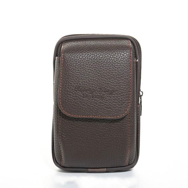 

multi-function outdoor fanny pack women belt bags waist pu leather phone coin card bag