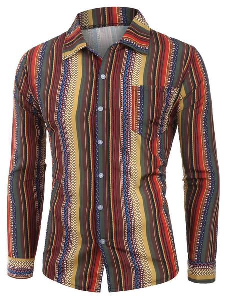

boutique fashion shirt euro size 2021 summer men's long sleeve casual digital printing t-shirt cardigan, White;black