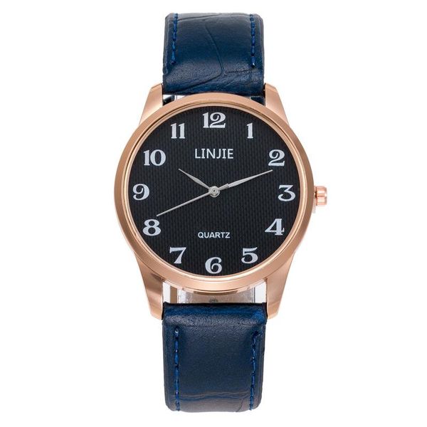 

wristwatches fashion watches for couples pu leather casual watch men and women quartz wrist luxury clock statement daily, Slivery;brown