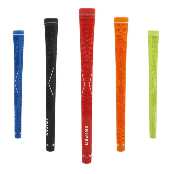 

club grips design golf fashion style rubber standard five color to choose 10pcs