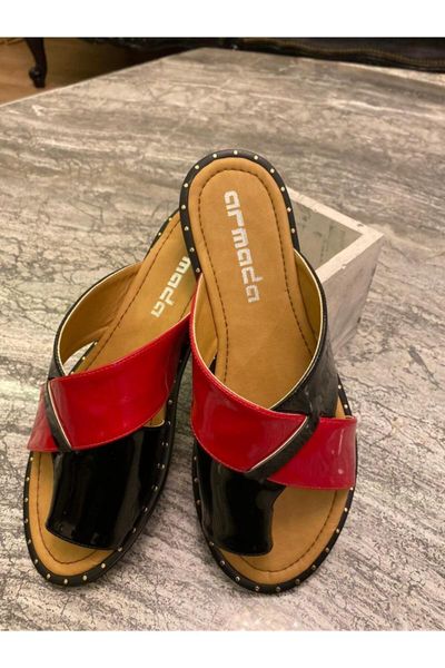 

armada thong orthopedic slippers, Black