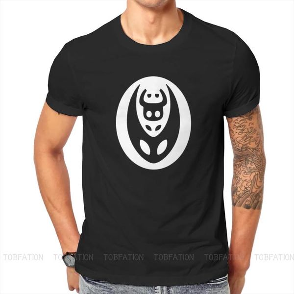 

men's t-shirts hollow knight face t shirt classic fashion tshirt oversized crewneck short sleeve, White;black