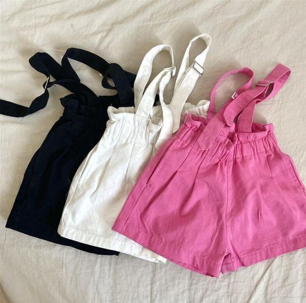 

girls boys cotton overall summer fashion kids pants 2-7t jumpsuits, Blue