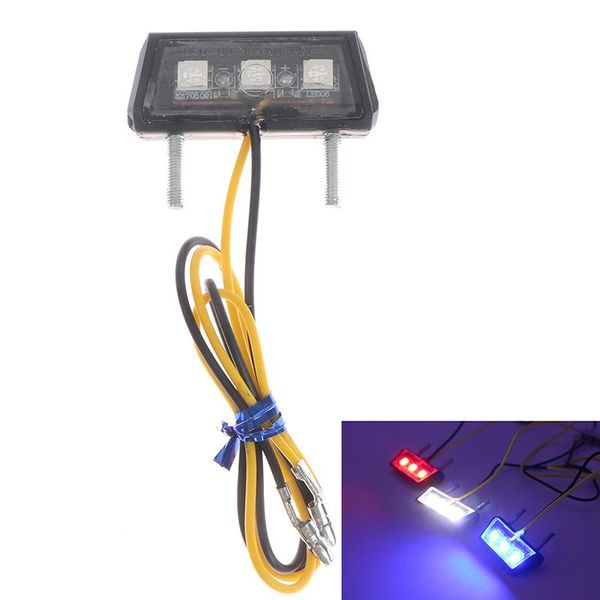 

car headlights 12v motorcycle license plate led light waterproof
