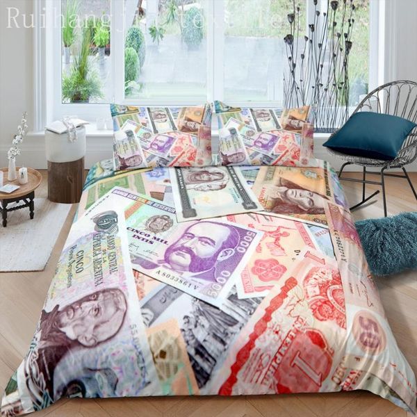 

bedding set u.s. dollar linen include duvet cover pillowcase twin full  king size home bedroom sets