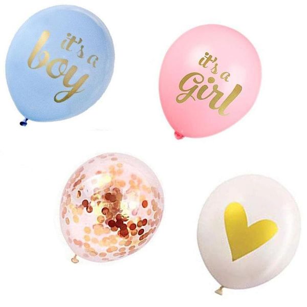 

party decoration 10 pieces of "oh baby" baby birthday decorations balloon is a light pattern this blue or girl gender reveal for j