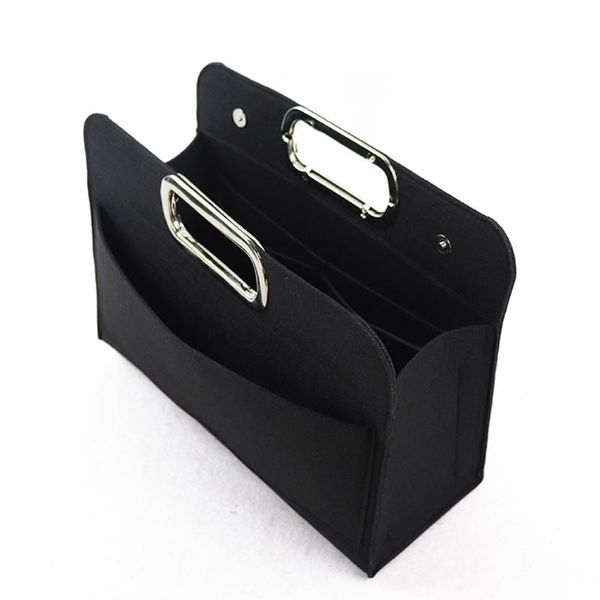

cosmetic bags & cases insert bag with pockets purse organizer handbag tote felt file multi pocket