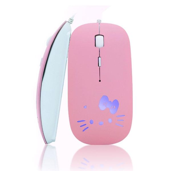 

mice cute silent usb wired mouse for notebook pc gamer computador
