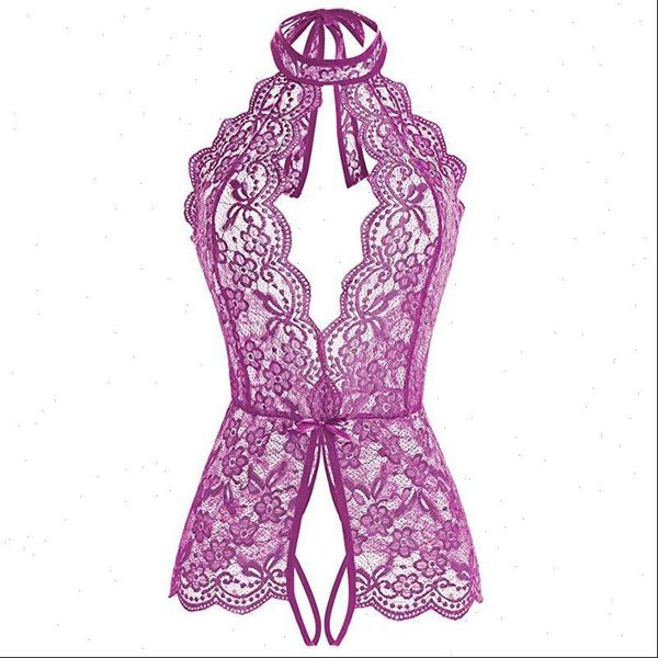 

fashion lace women sleepwear one piece plus size european and american lingerie s  l xl xxl black, Black;red