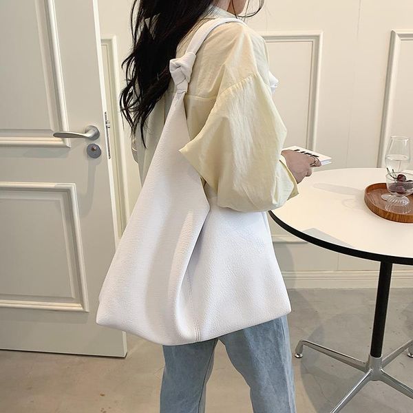 

evening bags literary style female shoulder bag large capacity simple women handbag youth student shopping korean version small fresh