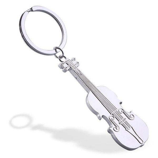 

keychains metal keychain music promotion advertising gifts creative smooth guitar bottle opener gx-028, Silver