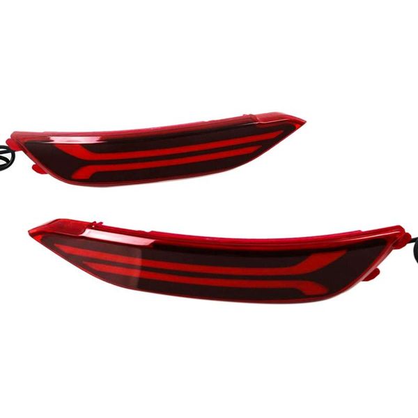 

car headlights 2pcs for tucson led rear warning brake bumper lights