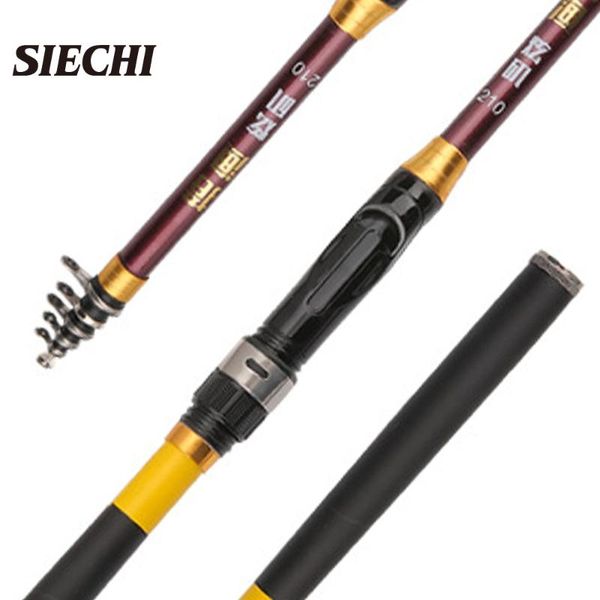 

1.8-3.6m fishing rod fiberglass pole casting tackle spinning portable boat rods
