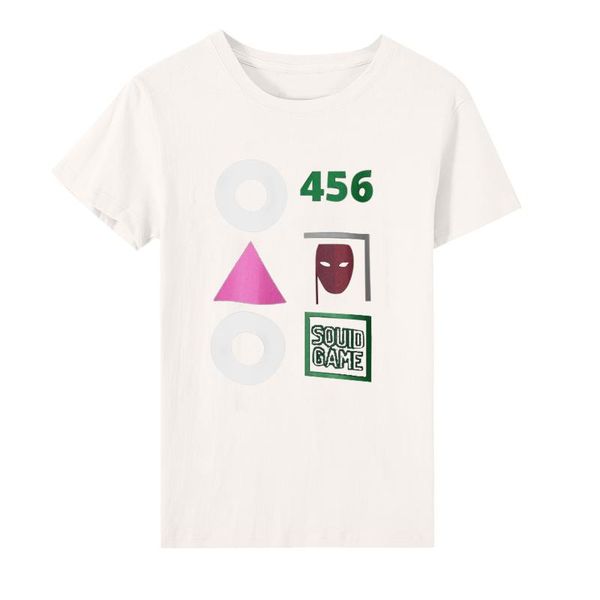 

men's t-shirts halloween costumes for women squid game zipper jacket li zhengjae same sportswear sweatshirt round six juego del calam, White;black