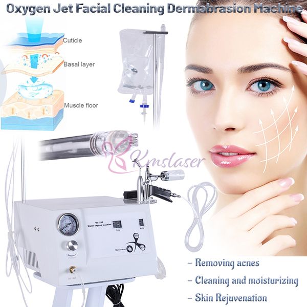 Acqua portatile a spruzzo di ossigeno Jet Peel Skin Peeling Spary Gun Jetpeel Dispositivo di bellezza per la cura del viso per una pulizia profonda