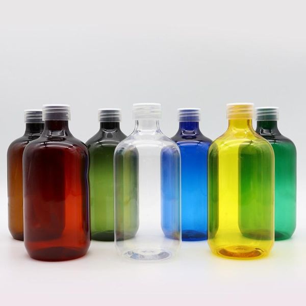 

storage bottles & jars 6pcs 500ml spray sub-bottling plastic multicolor refillable bottle empty container flip-dispensing makeup tool