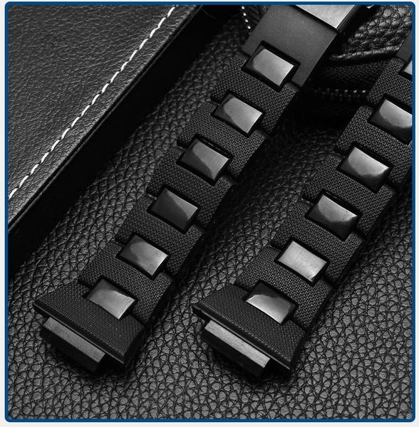 

watch bands plastic watchband strap for ga-2100 1a1 ga-2100-4a ga-2110 su-3a/2100thb-7a/th-1a/4a, Black;brown